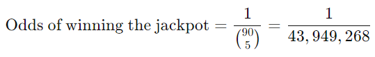 Loto Bonheur Solution Chance 5+ odds