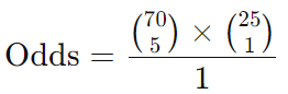 Mega Millions formula