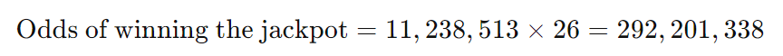 Powerball odds