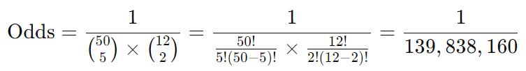 Mega Jackpot Odds