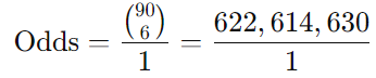 SuperEnalotto odds